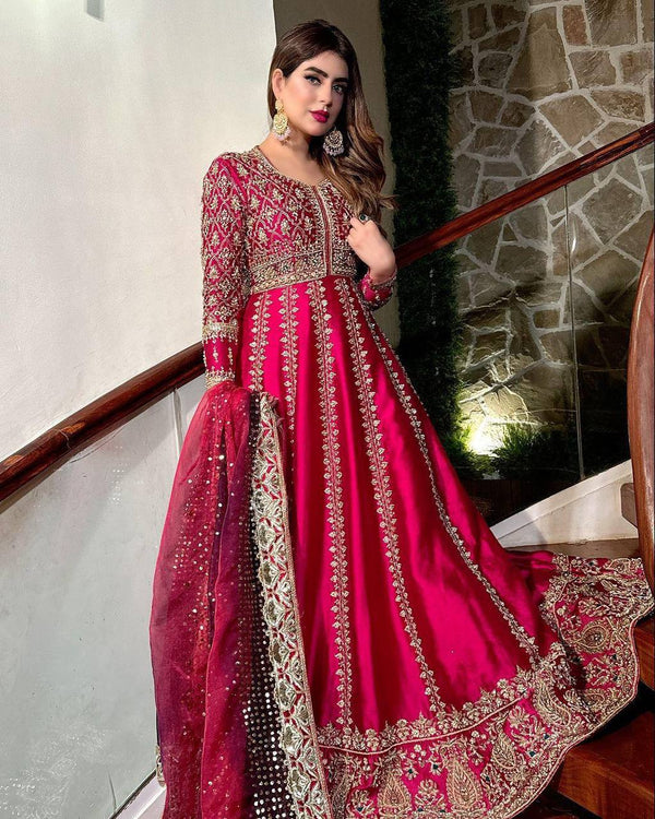 Party Wear Look Designer Gown And Dupatta