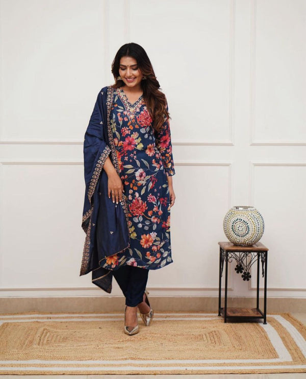 Party Wear Look Beautiful Top And Bottom With Dupatta