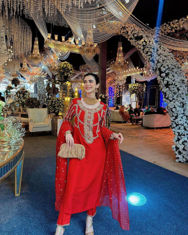 Party Wear Look Designer Top And Bottom With Dupatta