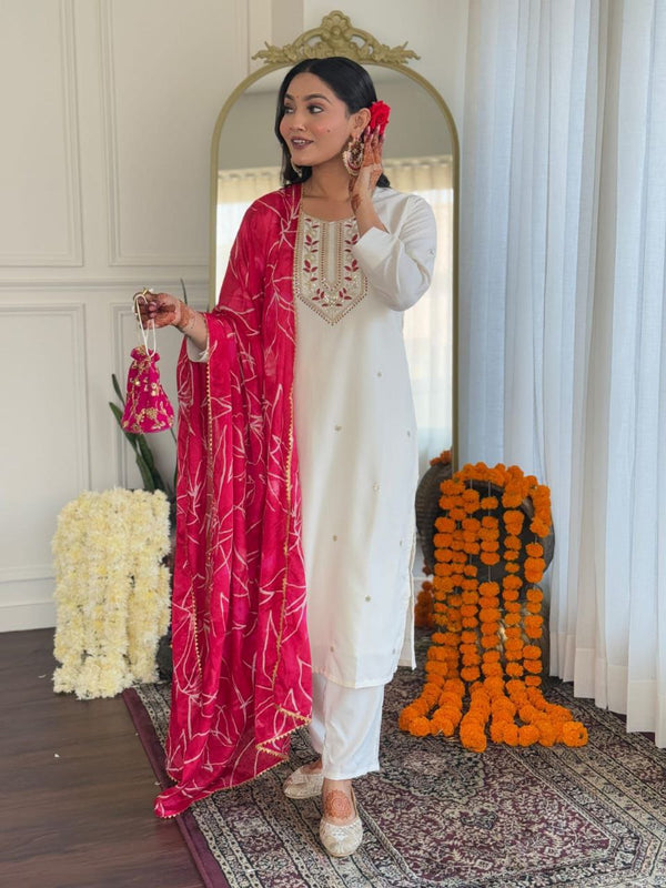Party Wear Look Beautiful Top And Bottom With Dupatta