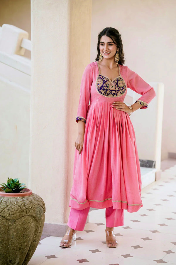 Designer Party Wear Look Gown, Bottom And Dupatta
