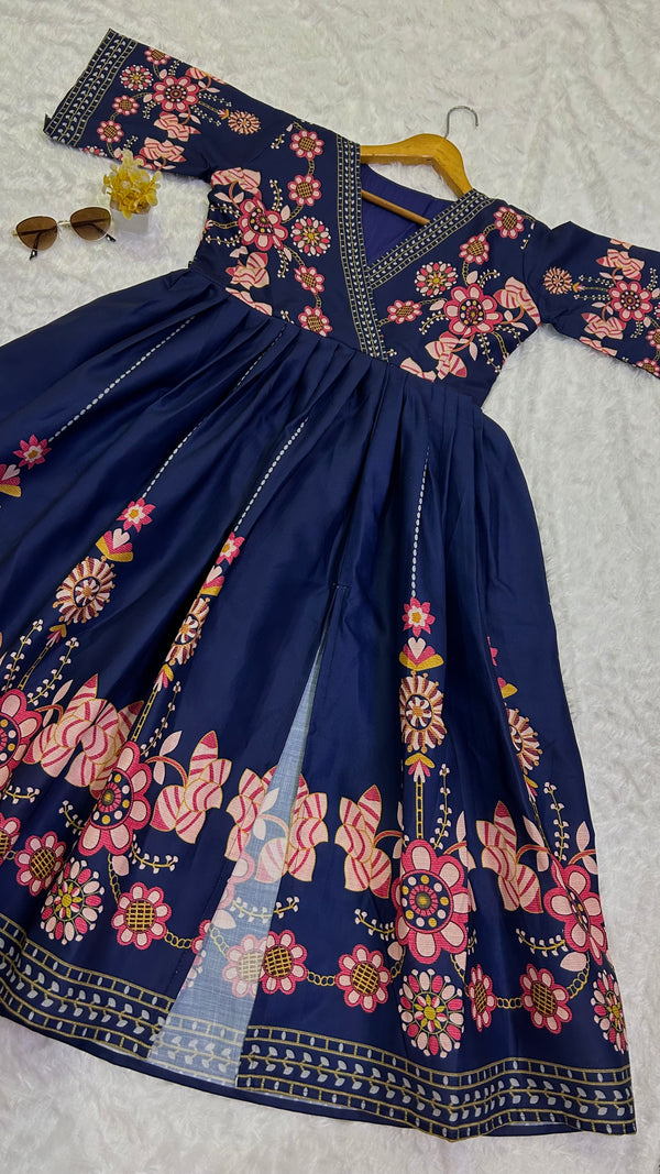 Designer Top With Beautiful Digital Print Work