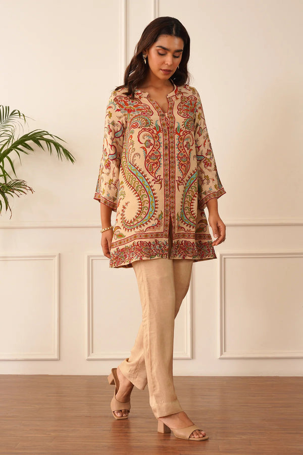 Party Wear Beautiful Co-ord Set With Beautiful Digital Print