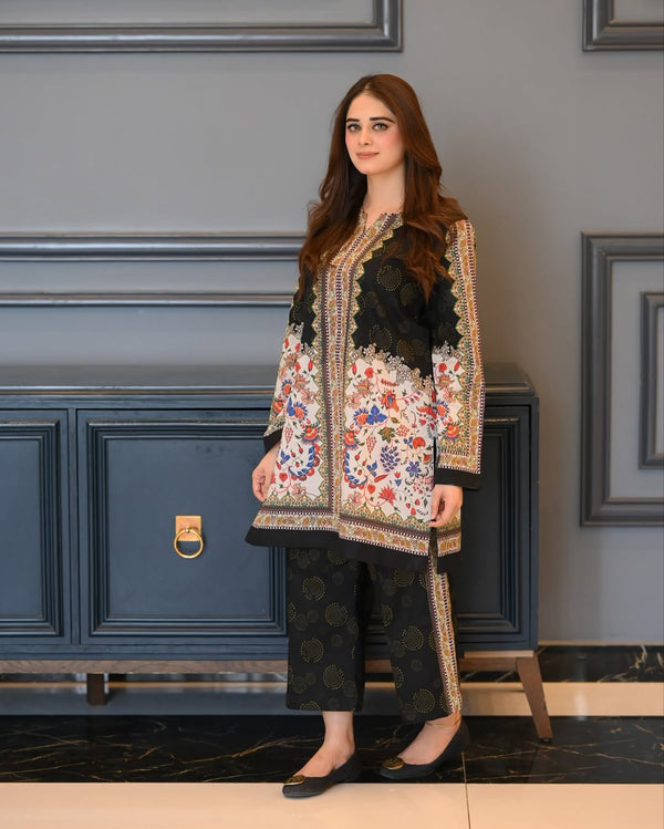 Designer Party Wear Look Top & Plazzo Co-ords Set